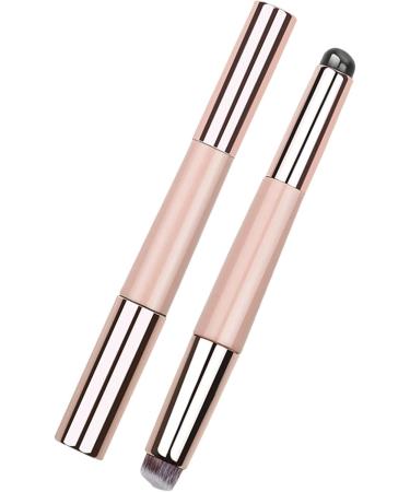 Silicone Lip Applicator Silicone Makeup Brush | Silicone Makeup Applicator | Multipurpose Lipstick Shine Makeup Brush Tool Soft Double Head Lip Oil Brush with Lid for Women and Girls pink - Buy Online on GoSupps.com