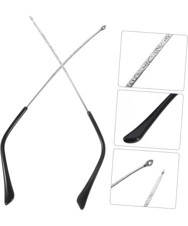 Universal Brass Frame Glasses Replacement Arms - Ohphcall Reading Glasses Repair Silver 14.00x0.50.40cm - Buy Online on GoSupps.com