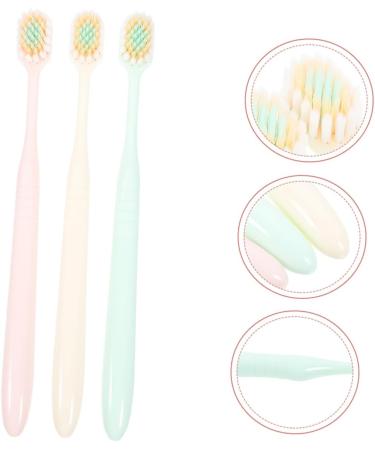 Partykindom 36-Piece Soft Toothbrush Set for Adults - Wide & Thin Manual Brushes Travel-Friendly Design Perfect for At-Home Dental Care - Buy Online on GoSupps.com