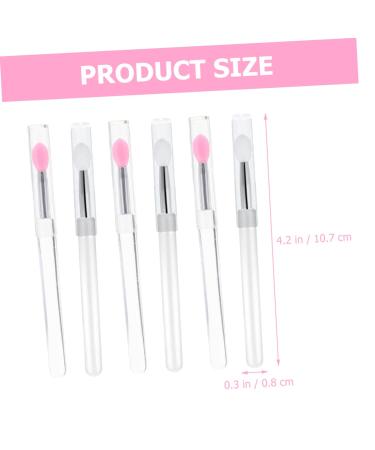 6pcs Silicone Lip Brush Set - Lipstick & Lip Mask Applicators | Makeup Tools for Beauty & Eyeshadow - Buy Online on GoSupps.com