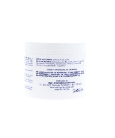 Nairobi Therapeutic Dandra-Solve Moisturizing Scalp Balm - Unisex 4oz for Healthy Scalp & Hair Relief - Buy Online on GoSupps.com