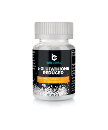 Pure L-Glutathione Reduced Pharmaceutical Grade (25 Grams)