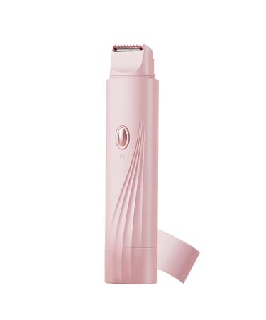 Electric for Women Waterproof Double Head Epilator for Women Facial Skin and Armpits and Travel Pink