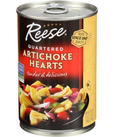 Reese Quartered Artichoke Hearts - 14 oz | Premium Quality, Ready-to-Eat - Buy Online on GoSupps.com