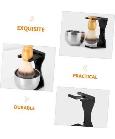 Angoily Men's Shaving Set - 3 Razor Sets with Beard Brush Stands & Accessories for Smooth Comfortable Shaving | International Shipping Available - Buy Online on GoSupps.com