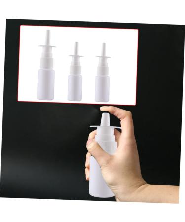 FRCOLOR 20pcs Amber Glass Spray Bottles - 10ml Travel Containers for Liquids - Nasal Spray, Cleaning Solutions, Plant Terrarium - Small Empty Bottle Kit with 2 White Nasal Saline Bottles - Buy Online on GoSupps.com