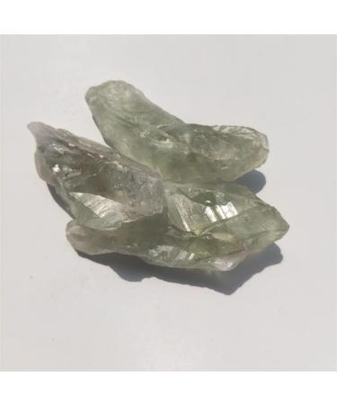 Natural Crystal Rough 1pcs 40-80g Natural Green Crystal Stone Quartz Gravel Rough Rock Raw Stone Can be Used for Home Office Decoration - Buy Online on GoSupps.com