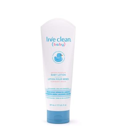 Live Clean Baby Gentle Moisture Baby Lotion, 7.7 Oz