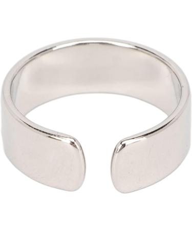 Adjustable Silver Fatigue Relief Magnetic Ring - Stylish Metal Jewelry Accessories - Buy Online on GoSupps.com
