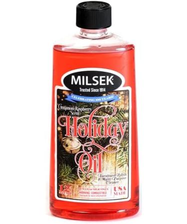 Milsek Furniture Polish & Multi-Purpose Cleaner HO-6 - Holiday Oil 12 oz - Pack of 6 | Best for Furniture Care | International Shipping - Buy Online on GoSupps.com
