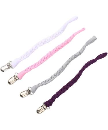 Baby Clip DIY Universal Braided Chain - Anti-Lost Bottle Leash & Infant Safety Holder for Boys & Girls - Buy Online on GoSupps.com