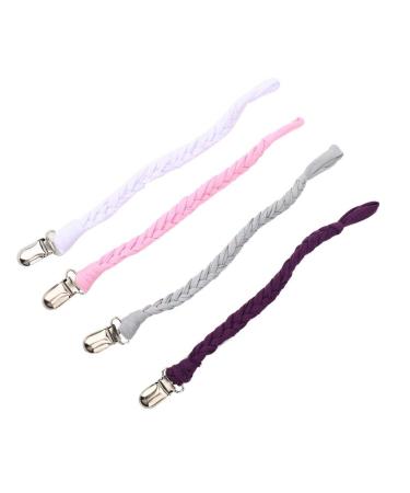 Nipple Clip Chain | Universal Braided Pacifier Holder Leash | Child Safety Anti-Lost Pacifier Clip #1 | International Shipping Available - Buy Online on GoSupps.com