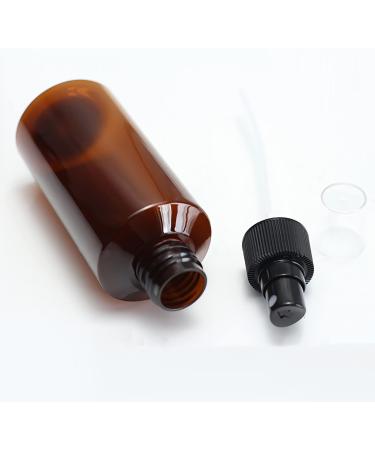 TIANZD 6 Pieces Empty 100 ml Brown PET Plastic Fine Mist Pump Spray Bottles with Black Sprayer for Cosmetic Perfume Water Travel Portable Containers Refillable 1x Funnel 100ml - Buy Online on GoSupps.com