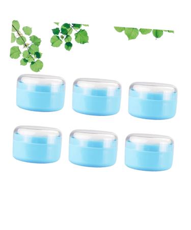 Beavorty 6pcs Kids Travel Set with Makeup Containers and Portable Powder Sieve - Blue - Buy Online on GoSupps.com