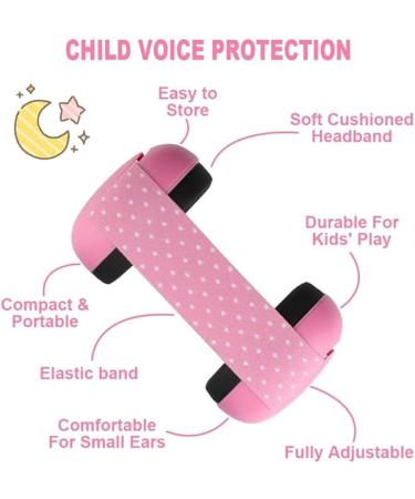 Zoompil Baby Capsule Listener - Premium Ear Protection Headphones for Newborns & Toddlers | Foldable Hearing Protection in Pink - Buy Online on GoSupps.com