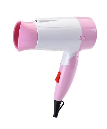 ADITAM Negative Ion Medium Size Foldable Travel Blow Dryer and Dual Voltage Home-Use Professional Hair Dryer with 2 Speed Settings Cool Shot Button Double The Comfort