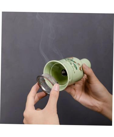 Shop Healvian Moxibustion Pot - Smoke-Free Moxa Stick Extender Holder | Ceramic Moxa Box (12.5x7cm 2PCs) for Relaxation & Massage - Buy Online on GoSupps.com