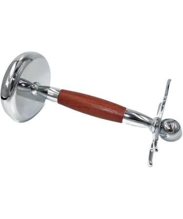 Buy Kjyr Portable Men's Razor Brushes Set - Fashionable Steel Shaving Tools Pro Barber Shop Kit - Robust 9.5x16cm Silver - International Shipping Available - Buy Online on GoSupps.com