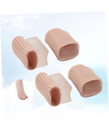 JEWEDECO Toe Separators for Overlapping Toes - 4 Pcs Cushioned Toe Alignment Spacers for Bunions, Hammer Toe, Hallux Valgus - Protective Case Included - Buy Online on GoSupps.com