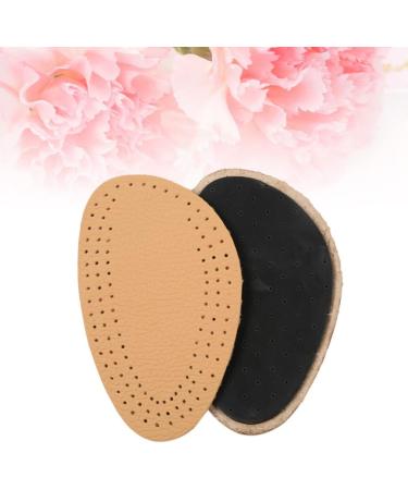 Shop Ipetboom Leather Half Insoles for Women - Yellow Forefoot Inserts for Heels Flats & Boots | Size L - Comfort & Style - Buy Online on GoSupps.com