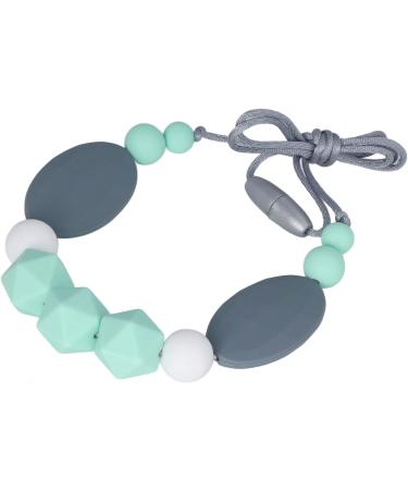 Fabater Sensory Chew Necklace - Silicone Chewy Toys for Teething, Oral Motor Skills - Boys and Girls with Autism, ADHD - Baby Teething Toys - Chew Pendant (2 Pack) - Buy Online on GoSupps.com