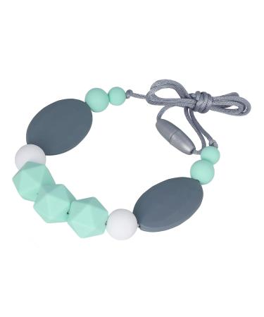 Food Grade Silicone Sensory Chew Necklace for Kids - Teethers for Nail Biting and Anxiety (Type B) - Buy Online on GoSupps.com