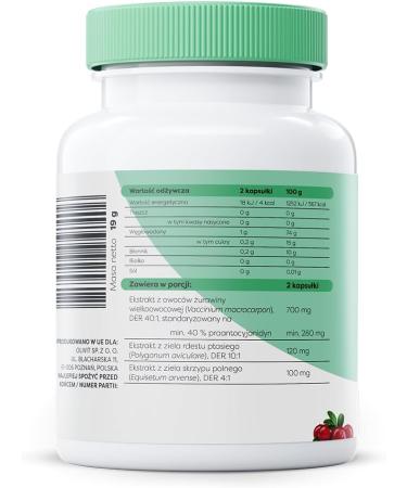 Olivit Sp z oo Osavi Cranberry EXTRA 30 vegan capsules - Buy Online on GoSupps.com