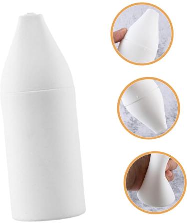 COHEALI Lotion Containers Squeeze Soap Dispenser Liquid White Silica Gel Dish Washer Lotion Dispenser Bathroom Dispenser Bottle 18.5x7cm White - Buy Online on GoSupps.com