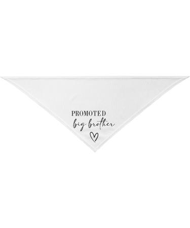 Vercosee Big Brother Dog Bandana - Gender Reveal Photo Props for Dog Lover (White) - Buy Online on GoSupps.com