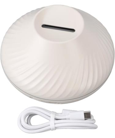 Essential Oil Diffuser - Aroma Diffuser Humidifier with Flame Light | USB Aromatherapy Desk Humidifier for Bedroom & Office - Beige - Buy Online on GoSupps.com