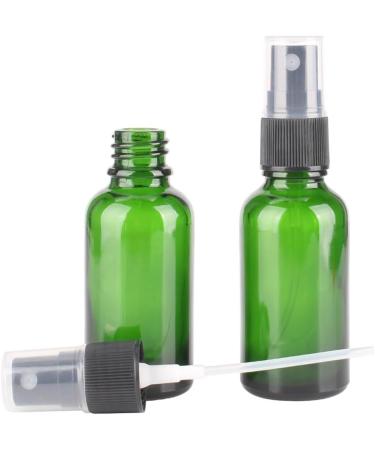 30ml Green Glass Spray Bottle with Mist Sprayer - Refillable Essential Oil & Makeup Travel Container - Buy Online on GoSupps.com