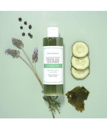 FACIAL GEL CLEANSER balancing and purifying pepino & enebro 200 ml - Buy Online on GoSupps.com