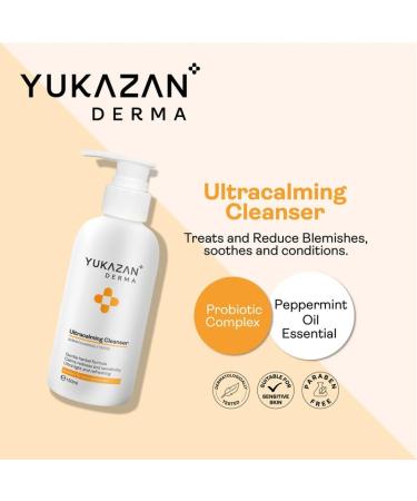 Derma Ultracalming Cleanser 150ml - Best Facial Wash for Acne Prone Skin Soothes Redness & Sensitivity Ultra Light & Refreshing - Buy Online on GoSupps.com