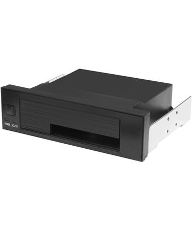 Kingwin Universal Hot Swap Mobile Rack For 2.5” or 3.5” SSD/HDD, Internal Tray-Less SATA Hard Drive Backplane Enclosure, Support SATA I/II/III & SAS I/II 6Gbps and [Optimized for 2.5” or 3.5” SSD/HDD] - 2.5"/3.5" HDD/SSD B Single Bay