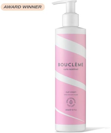 Boucl me Curl Cream - Defines All Curly Hair Types - Frizz-Free & Bouncy Waves - 96% Natural Vegan Formula - 10.1 fl oz - International Shipping Available - Buy Online on GoSupps.com