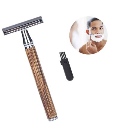 Premium Long Handle Safety Razor | Double-Sided Manual Razor for Men & Women - Best Shaving Experience - Buy Online on GoSupps.com