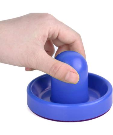 Inscoul Air Hockey Pushers and Pucks Set - 4 Pushers, 8 Pucks - Blue & Red - Buy Online on GoSupps.com