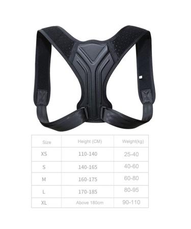 GMOIUJ Posture Corrector Back Brace - Adjustable Upper Shoulder Relief Trainer & Spine Corset Support (Color D Size L) | International Shipping Available - Buy Online on GoSupps.com