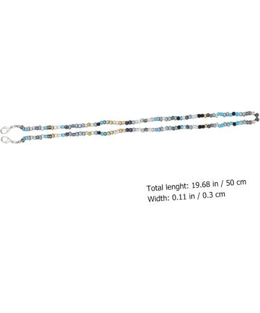 Shop Stylish 2-in-1 Glasses & Mask Chain - Anti-Slip Pearl Earrings Lanyard & Tapes | International Shipping Available - Buy Online on GoSupps.com