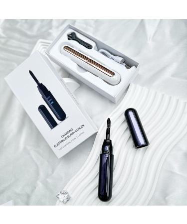 Buy Rechargeable Heated Eyelash Curler - Smart Electric Lash Curling Tool (1pc White) - Fast Heat-Up for Beautifully Curled Lashes | International Shipping Available - Buy Online on GoSupps.com