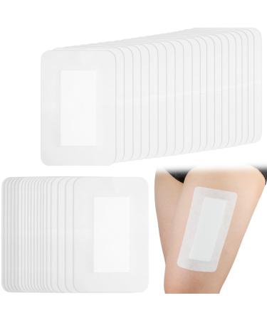 Adhesive Island Wound Dressing Bandages Breathable Bordered Gauze Patches with Non-Stick Pad for Knee Replacement Elbow Back Abdominal Surgery Incision Cuts Injury 4"x6" (Pack of 10) 4x6 Inch (Pack of 10)