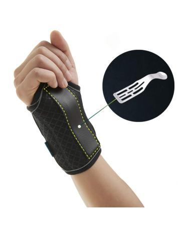 SOZO Boa Micro Adjustable Right Medium Wrist Brace for Injury, Pain, Carpal Tunnel - Wrist Support Brace with Splint for Tendonitis and Arthritis - Buy Online on GoSupps.com