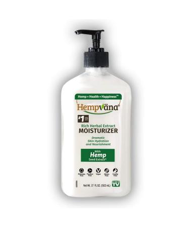 Hempvana Herbal Extract Moisturizer Body Lotion with Hemp Seed Oil, Aloe Vera & Vitamin E - for Dry Skin, Men & Women - Buy Online on GoSupps.com