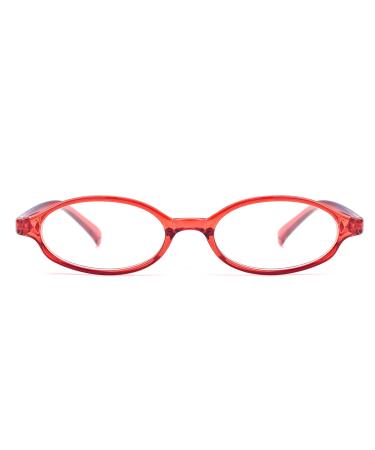 Retro Oval Fashion Glasses for Women Fake Clear Blue Light Blocking Glasses Y2K Style IF13140-02