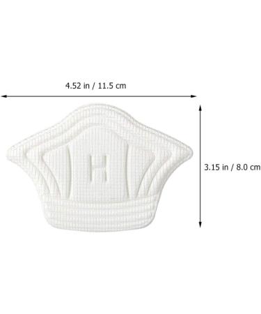 PRETYZOOM Heel Slip Pads for Men - 2 Pairs Protective Insoles for Loose Shoes - Comfort & Support for Boys - Rear Heel Thicken Protection Stickers - Buy Online on GoSupps.com