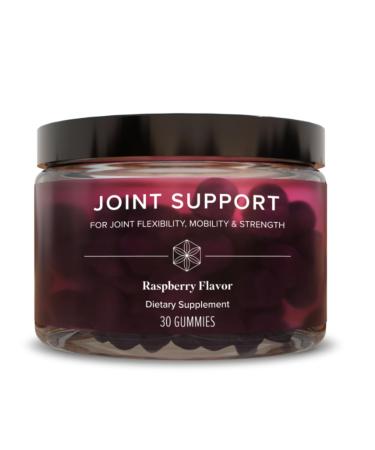 Isagenix Joint Support - Science-Backed Natural Ingredients to Help with Joint Flexibility Mobility and Strength - Raspberry Flavor - 30 Gummies