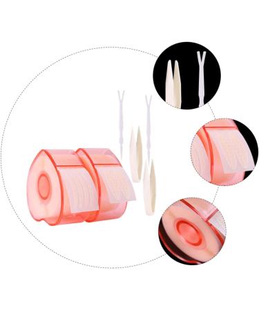 minkissy 2 Roll Lace Double Eyelid Sticker Eye Lift Tape for Droopy Lid Women Eyelid Strip Self- Adhesive Eyelid Stickers Hooded Patch Double Eyelid Fiber - Buy Online on GoSupps.com