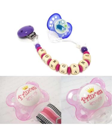Buy Transparent Silicone Pacifier Ring & Adapter | Soft Silicone Dummy Clips & Chains for Babies - Buy Online on GoSupps.com