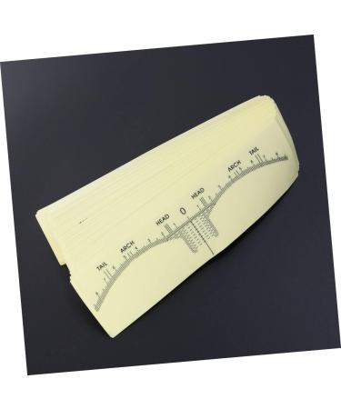 Hemoton 200 Pcs Eyebrow Shaping Stencils Microblading Measuring Tools Eyebrow Ruler Sticker Disposable - Buy Online on GoSupps.com