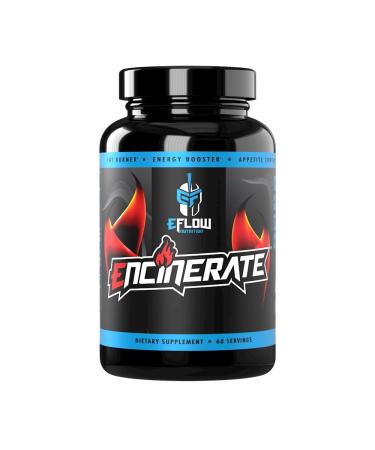 eFlow Nutrition ENCINERATE - GLP-1 Support Supplement for Weight Loss & Energy - Appetite Support and Weight Management (60 Capsules)